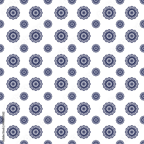 seamless pattern with circles