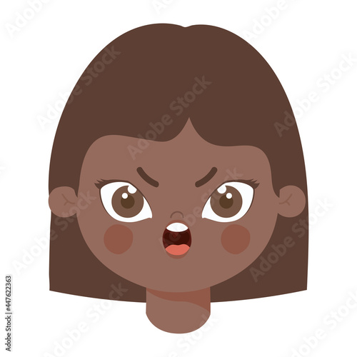 girl with rage