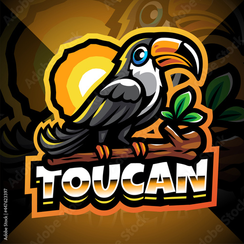 Taucan esport mascot logo design