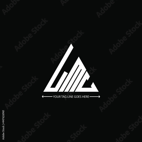 LMC letter logo creative design. LMC unique design
 photo