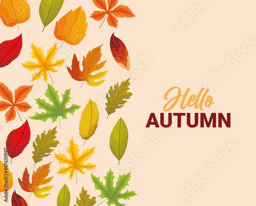hellow autumn poster