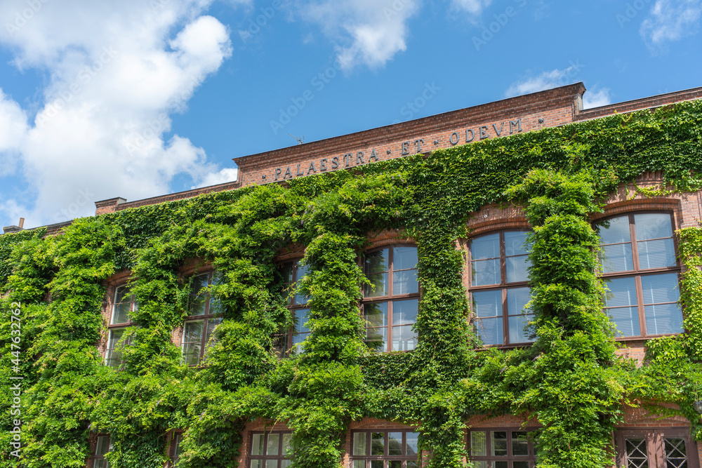 Palaestra et odeum and Lund University Main Building one of Europe's