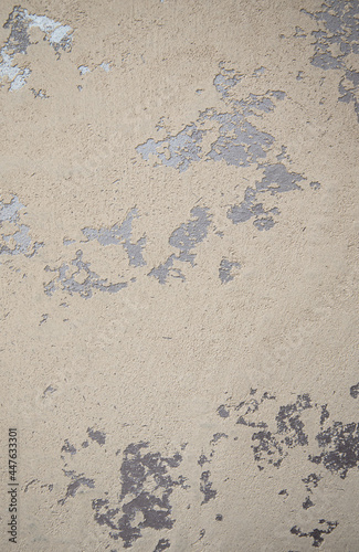Wall background, surface design, plaster with stains and streaks