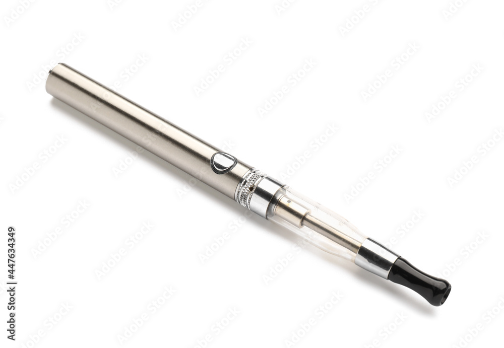 Electronic cigarette on white background Electronic cigarette on white background
