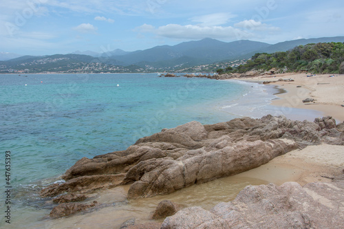 discovery of the island of beauty in southern Corsica, France photo