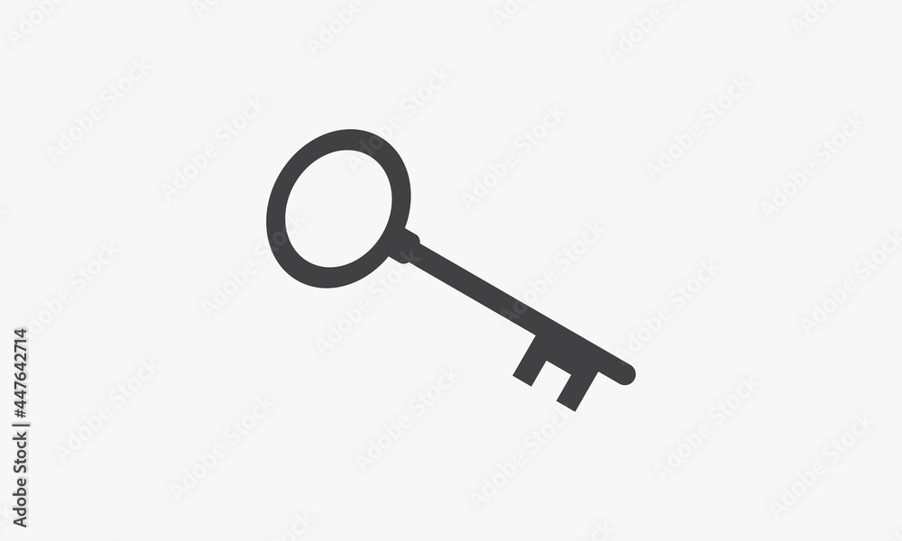 classic lock icon vector on white background. classic lock icon vector on white background.