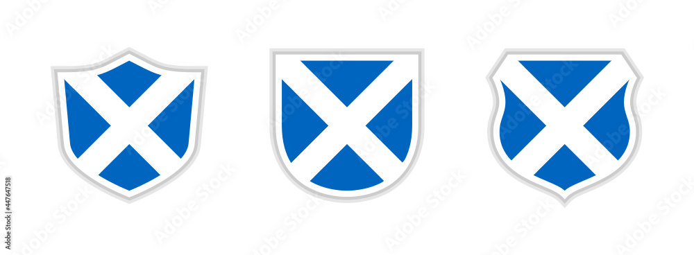 shields icon set with scotland flag isolated on white background. vector illustration
shields icon set with scotland flag isolated on white background. vector illustration
