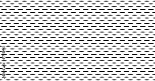 Vector seamless black and white dash lines pattern. Geometric horizontal pop dashed lines pattern no.1