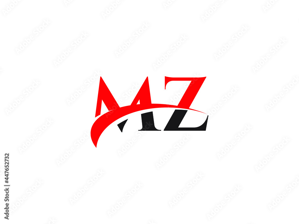 MZ Letter Initial Logo Design Template MZ Letter Initial Logo Design Template
