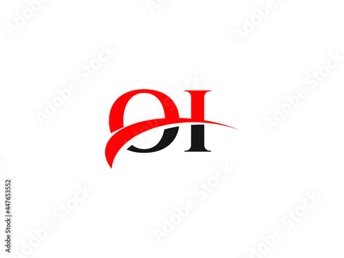 OI Letter Initial Logo Design Template