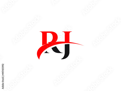 Free Download RJ Letter Initial Logo Design Template - GFXLoad