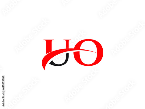 Free Download UO Letter Initial Logo Design Template - GFXLoad