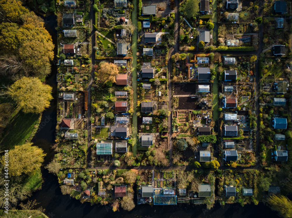 collage made of stones