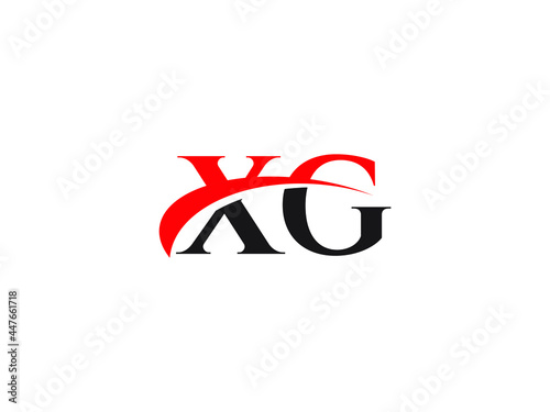 Free Download XG Letter Initial Logo Design Template - GFXLoad