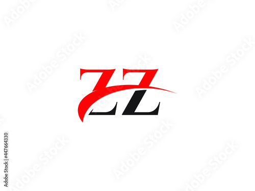 Free Download ZZ Letter Initial Logo Design Template - GFXLoad