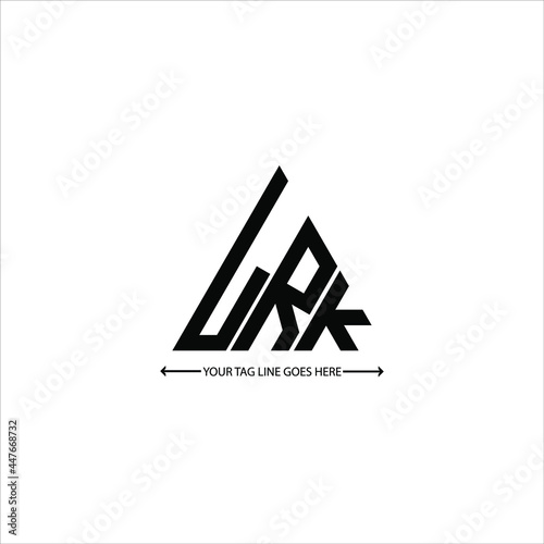 LRK letter logo creative design. LRK unique design photo