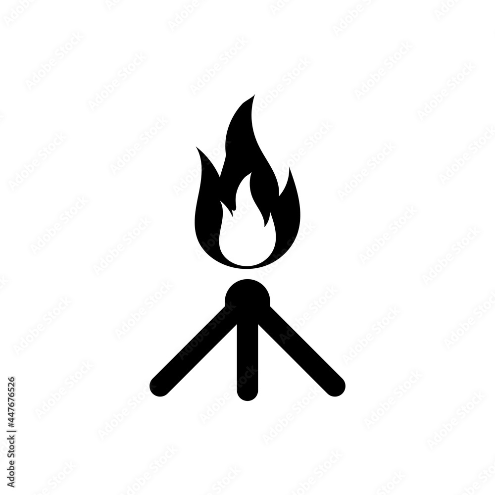 Burn fire icon Burn fire icon