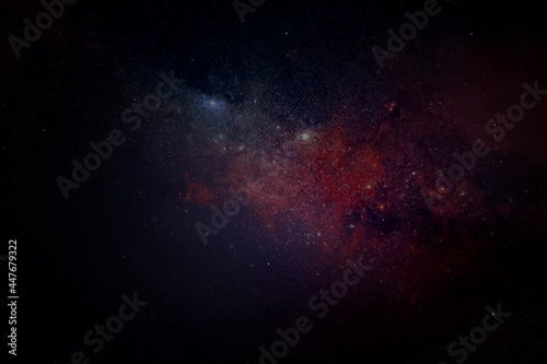 Galaxy abstract background vector template