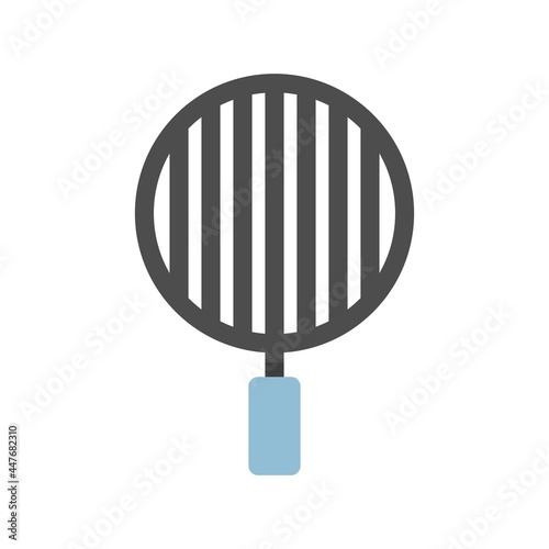 Grill Flat Vector Icon Design