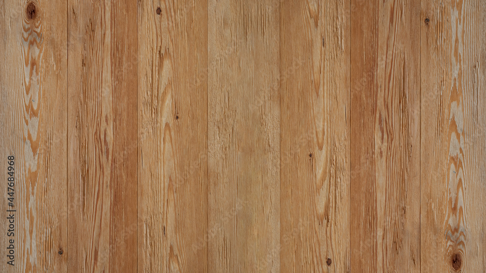 Alpine lifestyle, chalet style, log wall cladding made of reclaimed larch wood, chopped, brushed, natural - old brown wood background Alpine lifestyle, chalet style, log wall cladding made of reclaimed larch wood, chopped, brushed, natural - old brown wood background