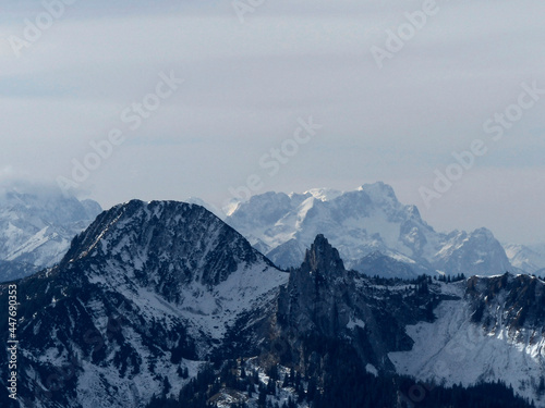 Aiplspitze mountain tour in Bavaria  Germany