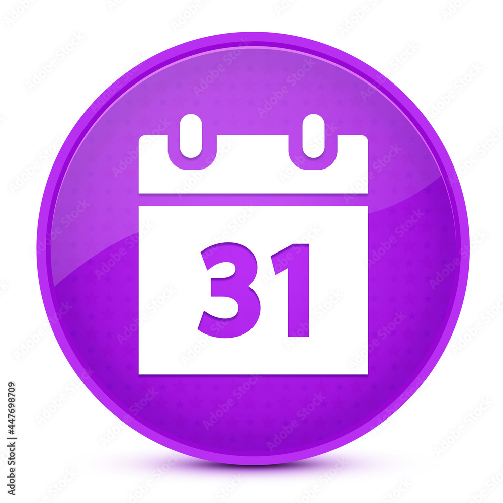 Calender aesthetic glossy purple round button abstract Calender aesthetic glossy purple round button abstract