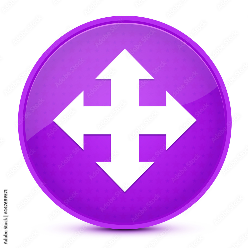 Move aesthetic glossy purple round button abstract Move aesthetic glossy purple round button abstract