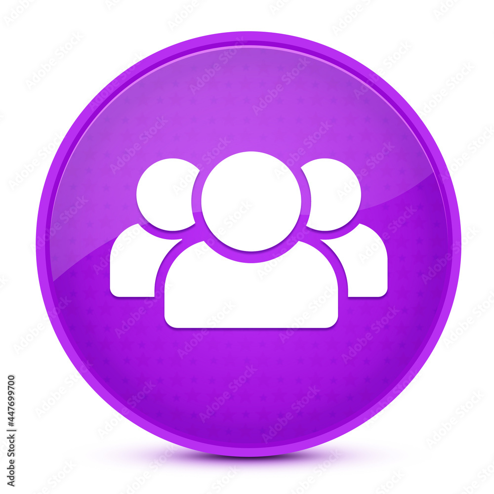 People aesthetic glossy purple round button abstract People aesthetic glossy purple round button abstract