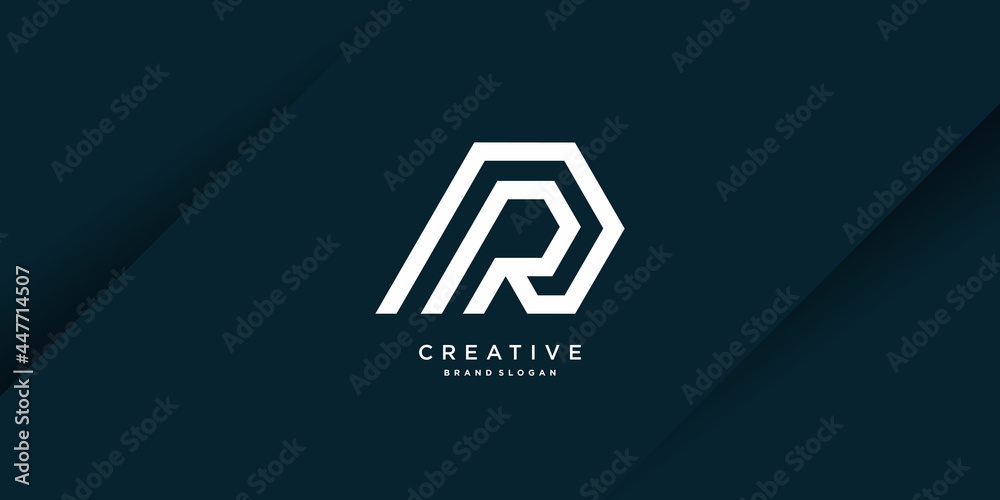 Letter R logo template for initial company or person Premium Vector part 1 Letter R logo template for initial company or person Premium Vector part 1