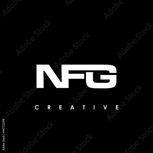 NFG Letter Initial Logo Design Template Vector Illustration