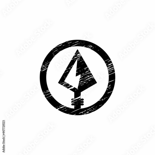 Vintage Retro Rustic Arrowhead logo