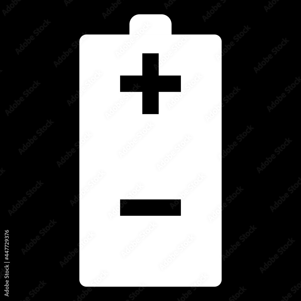 Obraz premium battery icon, battery symbol vector
