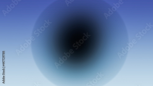 Abstract blue-black hole background