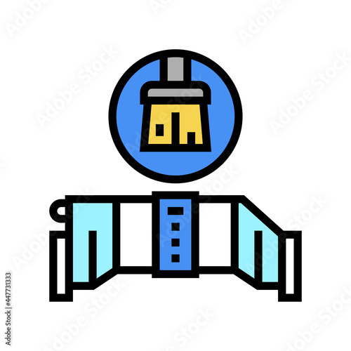 salt cell maintenance color icon vector. salt cell maintenance sign. isolated symbol illustration