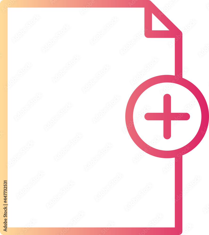 Fototapeta premium new document icon