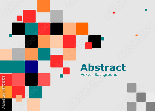 abstract background with squares