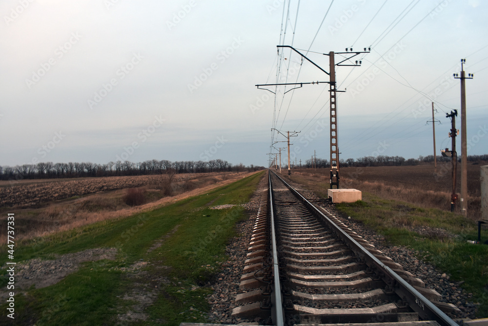 railway in the countryside