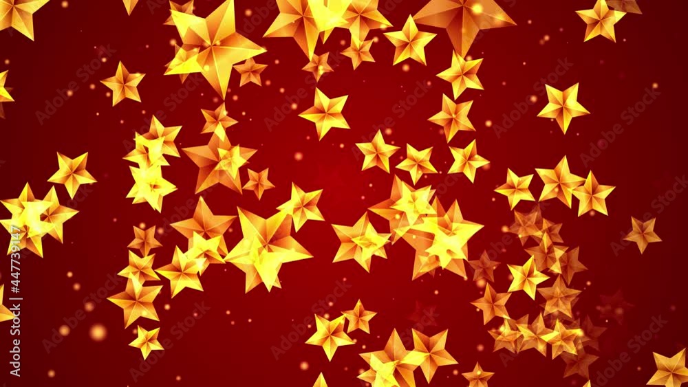 Award background with golden stars animation. Golden glitter Animation in slow motion. Beautiful transition with gold particles flying black background. Shiny neon lights pattern for night club disco Award background with golden stars animation. Golden glitter Animation in slow motion. Beautiful transition with gold particles flying black background. Shiny neon lights pattern for night club disco