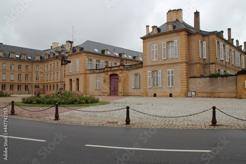 ancient building (prefecture) in metz in lorraine (france)