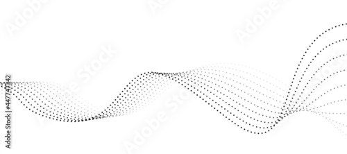 abstract background with wave
