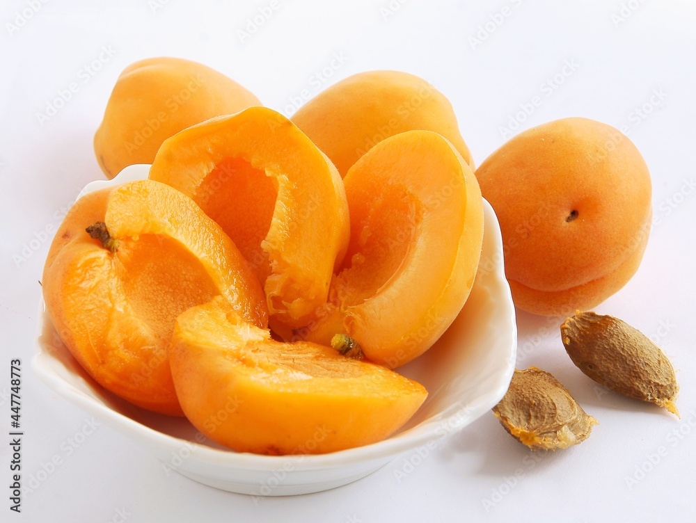 tasty,sweet,fresh apricots close up