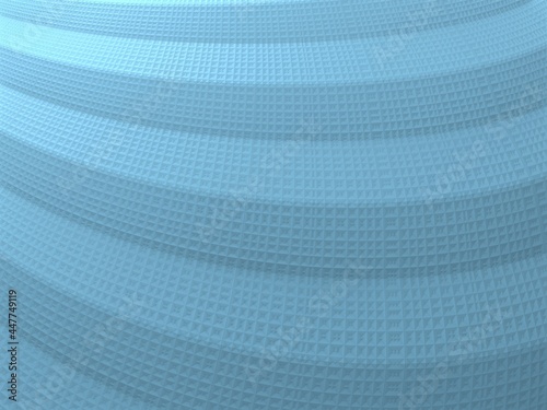 Abstract 3D background with recursive geometric structures.
