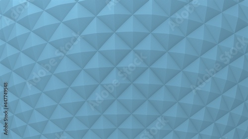 Abstract 3D background with recursive geometric structures.