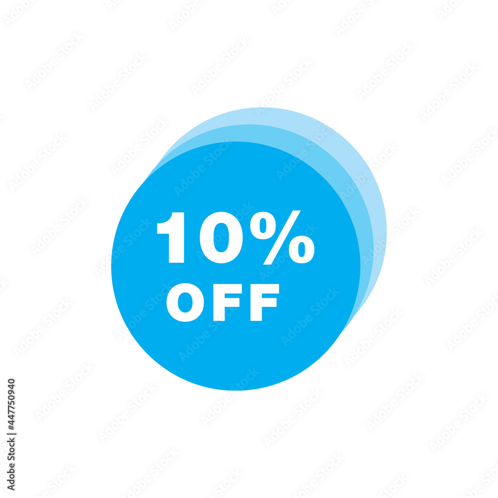 Discount stickers special price vector image Discount stickers special price vector image