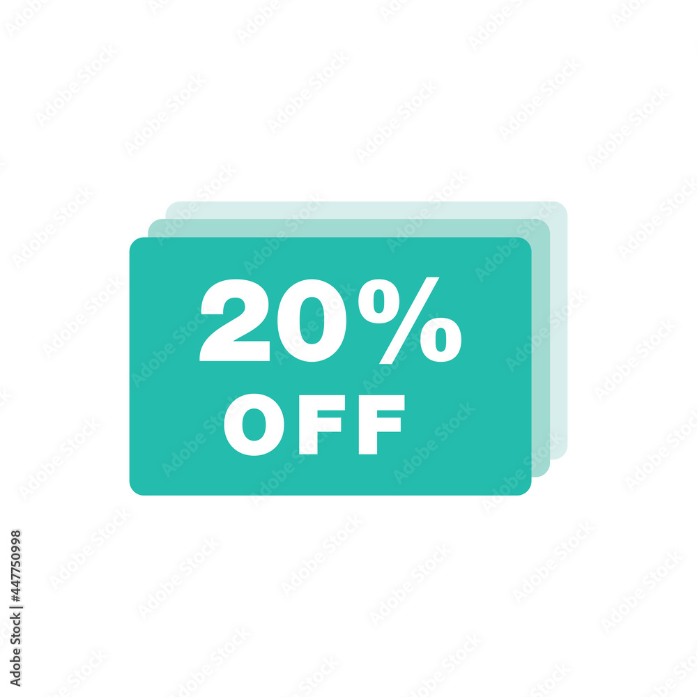 Discount stickers special price vector image Discount stickers special price vector image