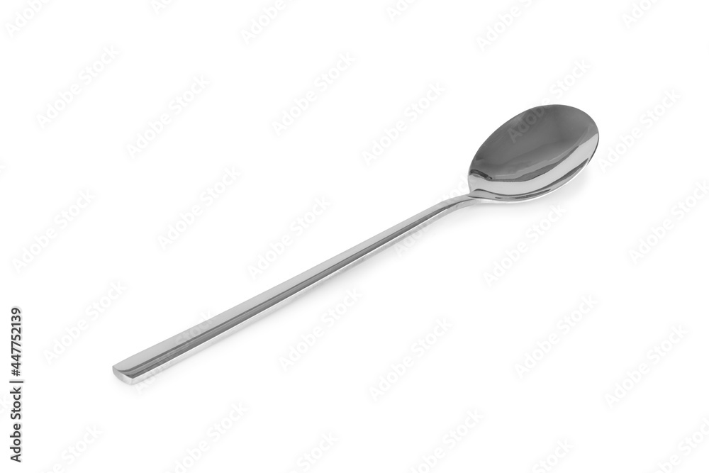 spoon silver isolated on white background spoon silver isolated on white background