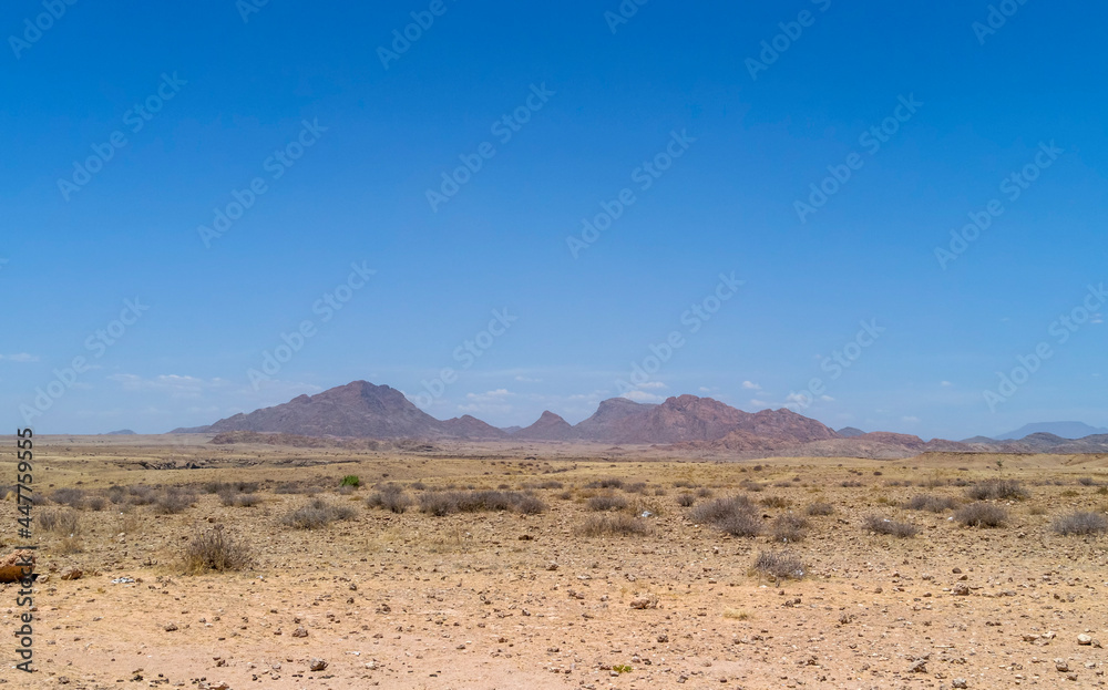 Landschaft an der Hauptstraße  C14, Namibia