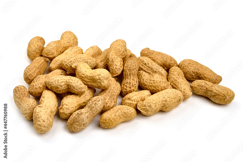 Useful peanut, isolated on white background. High resolution image. Useful peanut, isolated on white background. High resolution image.