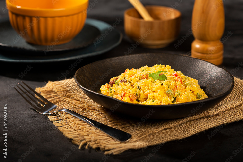 Cuscuz. Typical food from northeastern Brazil. Cuscuz. Typical food from northeastern Brazil.