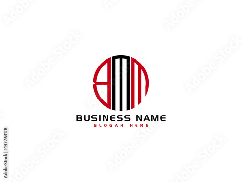 Letter BMM Logo Icon Vector Image Design